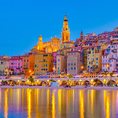 Victoria Bergamote Attic - Happy Rentals Menton Bagian luar foto