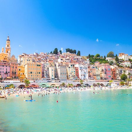 Victoria Bergamote Attic - Happy Rentals Menton Bagian luar foto