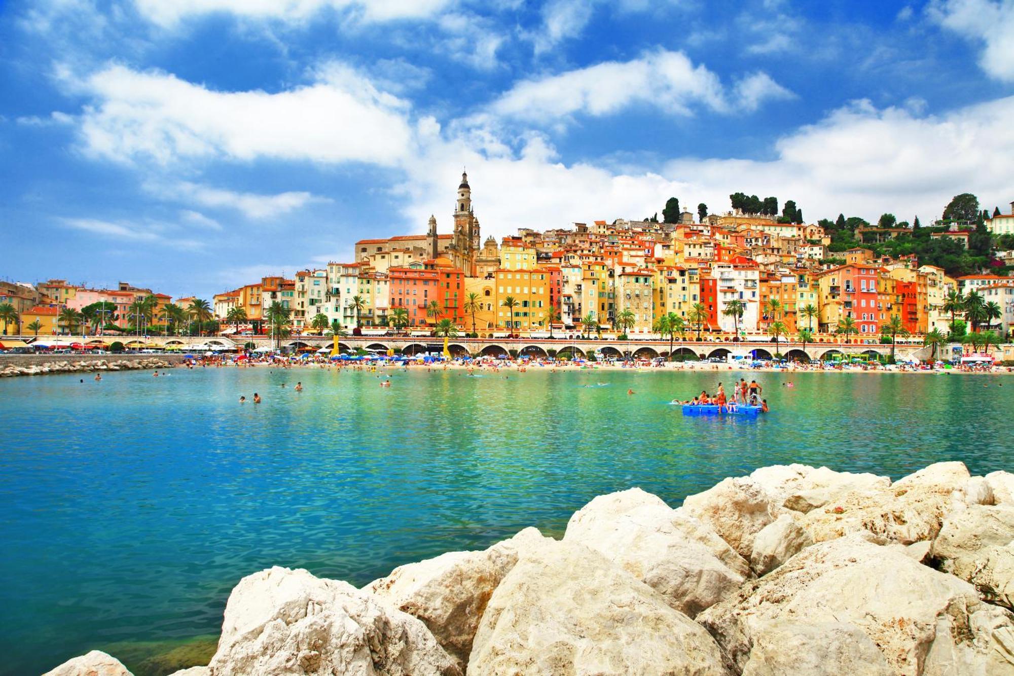 Victoria Bergamote Attic - Happy Rentals Menton Bagian luar foto